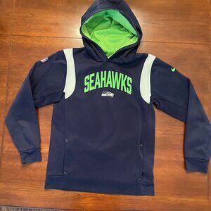 Nike NFL Seattle Seahawks Hoodie Pullover Sweatshirt size Youth L